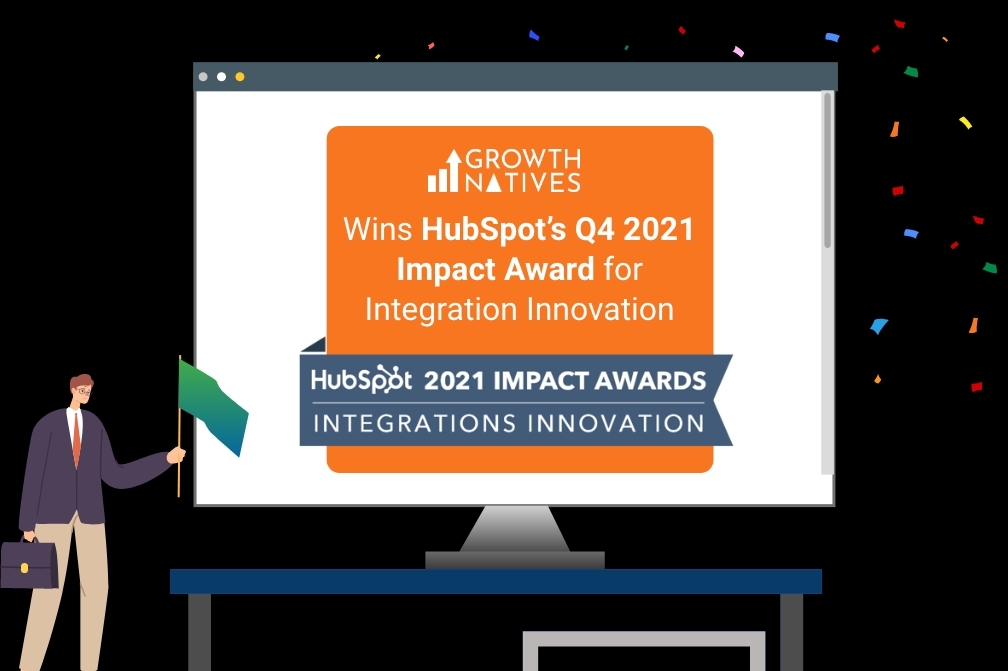 Growth Natives Wins HubSpot’s Q4 2021 Impact Award for Integration Innovation – 2