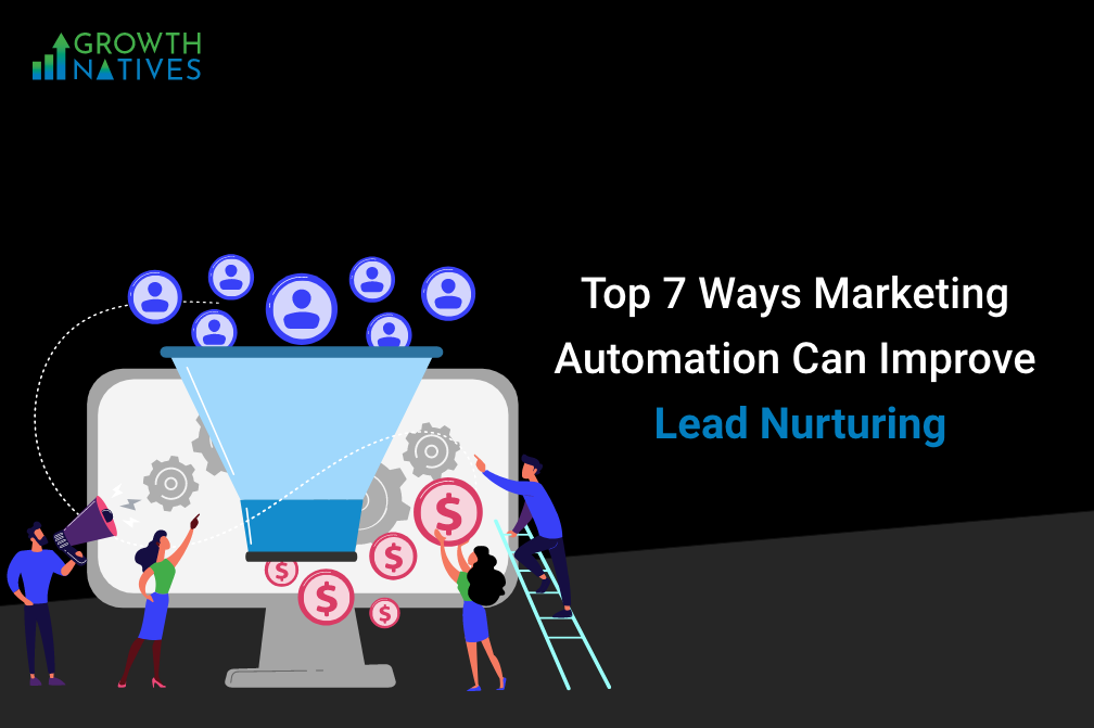 Lead Nurturing with marketing automation logo